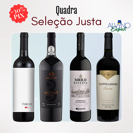 Kit Quadra Seleção Justa