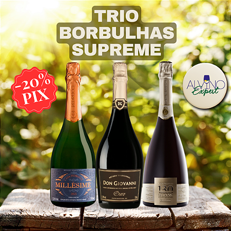 Kit Trio Borbulhas Supreme