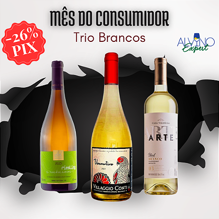 Kit Dia do Consumidor Trio Brancos