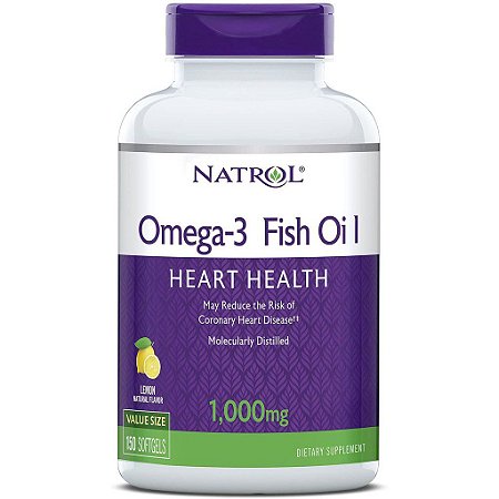 OMEGA 3 FISH OIL 1.000 MG 150 SOFGELS - NATROL