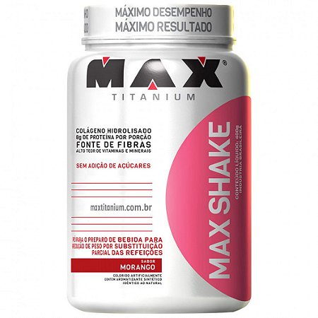 MAX SHAKE 400 GRAMAS - MAX TITANIUM