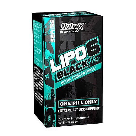 LIPO6| BLACK| UC HERS (60 CÁPSULAS) - NUTREX