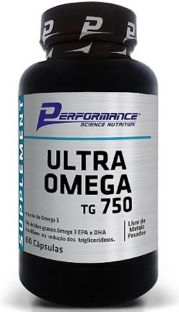 ULTRA OMEGA TG 750 60 CÁPSULAS - PERFORMANCE