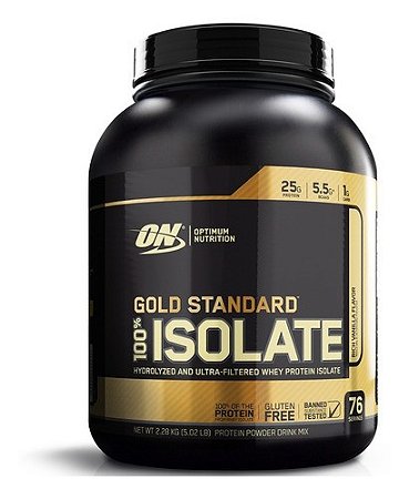 ON WHEY GOLD ISOLATE CHOCOLATE 2.3 KG - OPTIMUM NUTRITION