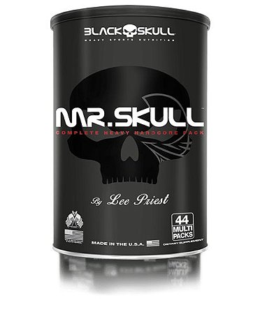 MR SKULL 44 PACKS - BLACK SKULL