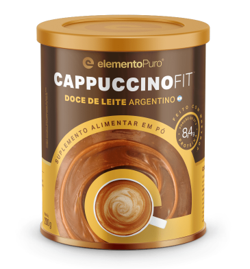 CAPPUCCINOFIT DOCE DE LEITE 200 GR - ELEMENTO PURO