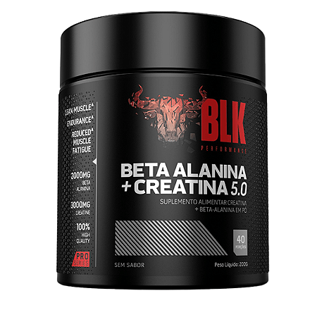 BETA ALANINA + CREATINA 5.0 200 GR - BLK PERFORMANCE