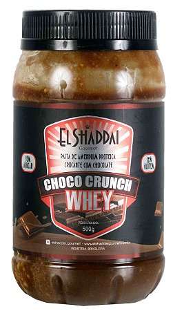 PASTA DE AMENDOIM CHOCO CRUNCH WHEY 500 GR - EL SHADDAI