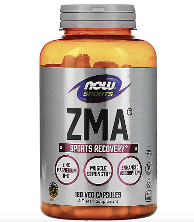 ZMA 180 TABLETS - NOW FOODS