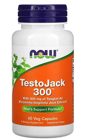 TESTOJACK 300 60 CÁPSULAS - NOW