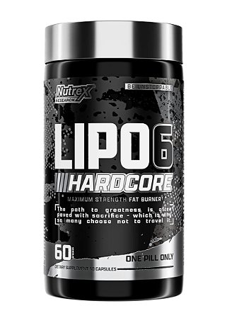 LIPO 6 HARDCORE 60 CÁPSULAS - NUTREX