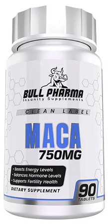 MACA 750 MG 90 TABLETS - BULL PHARMA
