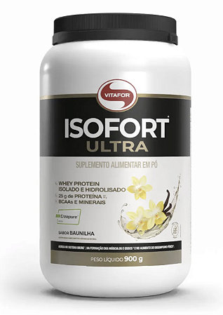 ISOFORT ULTRA BAUNILHA 900 GR - VITAFOR