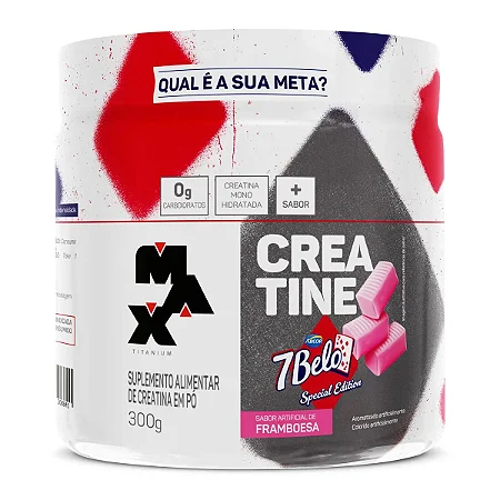 CREATINE 300 SABOR 7BELO - MAX TTIANIUM