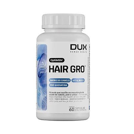 HAIR GRO 60 CAPSULAS - DUX NUTRITION