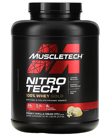 NITRO TECH 100% WHEY GOLD (2.27 KG) -  MUSCLETECH