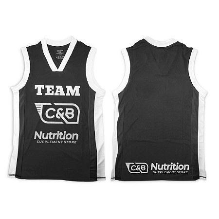 REGATA EXCLUSIVA CEB NUTRITION ESTILO BASQUETE - TAMANHO ÚNICO