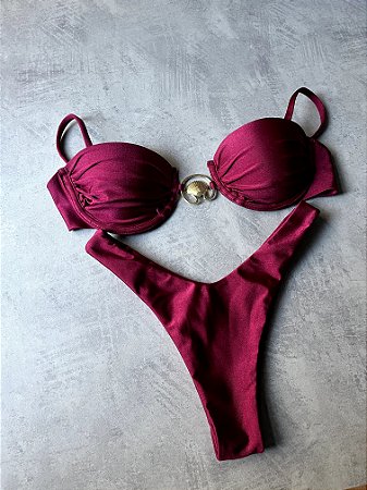 Coquille asa delta vinho