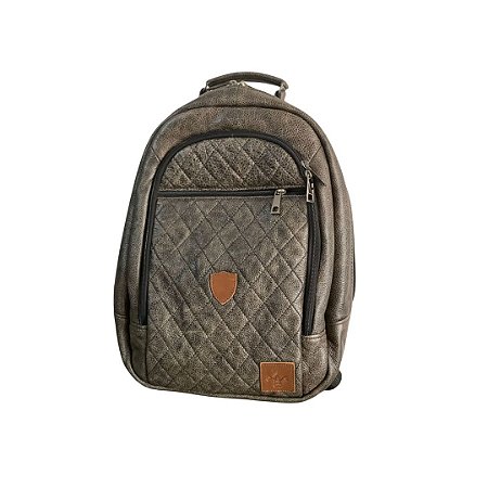 Mochila Notbook em couro