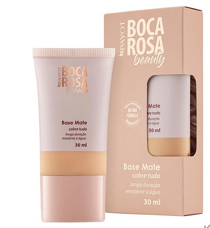 Base Matte Boca Rosa - Cor 5 Adriana