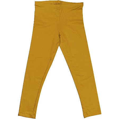 legging laranja infantil