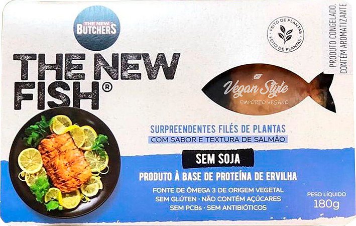 THE NEW FISH - Peixe de Plantas  com sabor e textura de Salmão