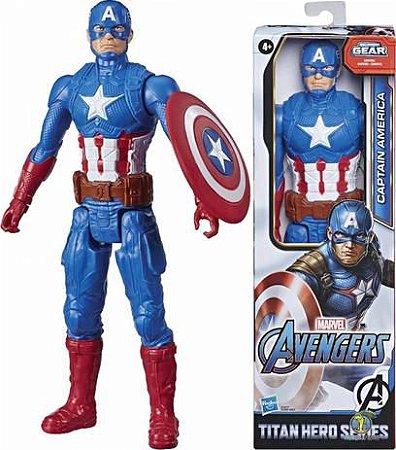 Boneco capitao america 30 cm Clearance