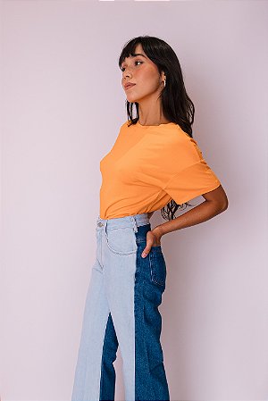 Blusa cropped malha