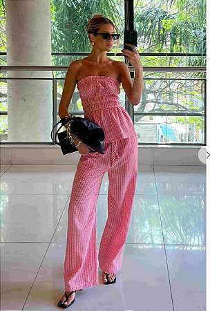 Calça Xadrez Vichy