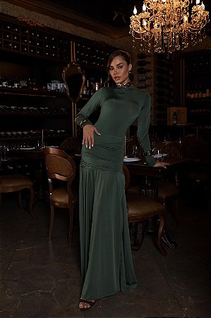 Vestido Manga Longa Helen