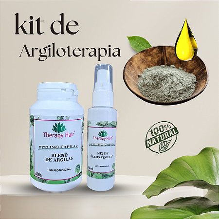 KIT DE ARGILOTERAPIA - Exclusivo