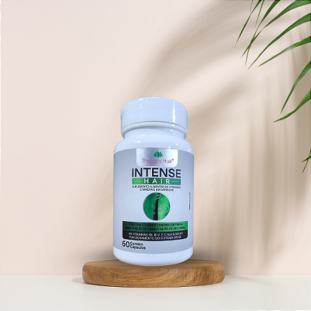 INTENSE HAIR - 14 Vitaminas/Minerais - Cabelo, Pele e Unhas
