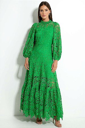 Vestido Renda Maia Verde promo