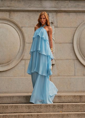 Vestido Babado Adelie