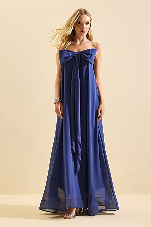 Vestido Longo Encanto Laço