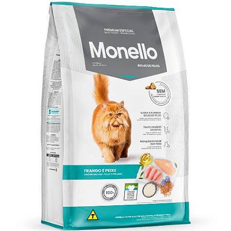Monello Premium Especial Gatos Adultos Bolas de Pelos
