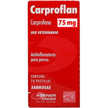 Anti-inflamatório Agener União Carproflan 75 mg