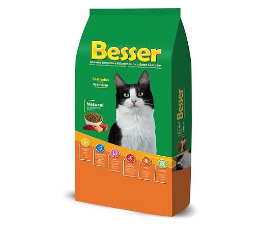 Besser Natural Gatos Castrados