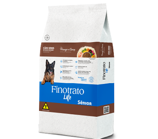 Finotrato Life Sênior - Cães Adultos de Raças Grandes