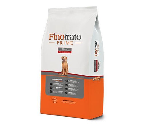 Finotrato Prime Sênior - Cães Adultos de Raças Grandes