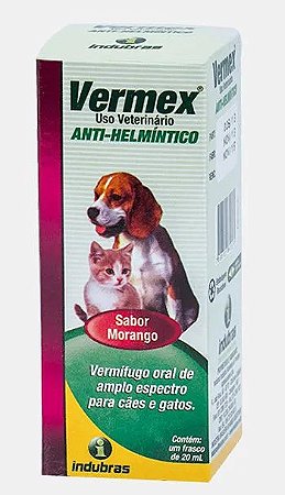 Vermifugo vermex composto 20ml