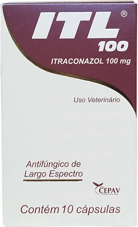 ITL 100 Itraconazol 100mg Cepav 10 cápsulas