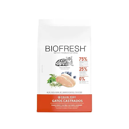 Biofresh Gatos Castrados Frango