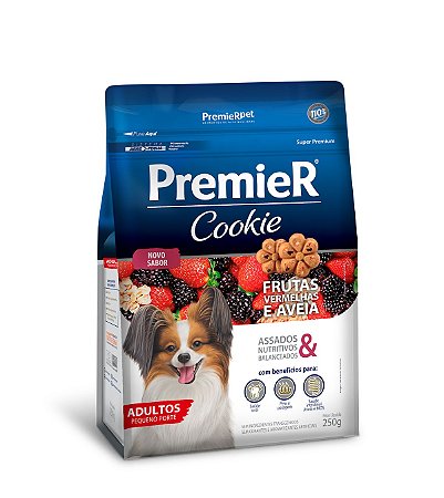 Premier Cookie Adulto Frutas Vermelhas e Aveia 250G