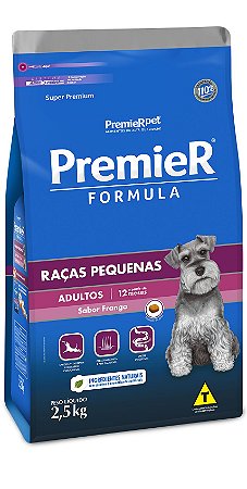 Premier Formula Raças Pequenas Cães Adultos Sabor Frango