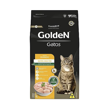 Golden Gatos Adultos Frango