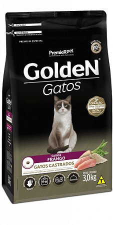 Golden Gatos Castrados Frango