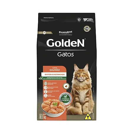 Golden Gatos Castrados Salmão