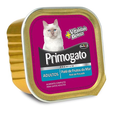 PRIMOGATO PATÊ ADULTO DE FRUTOS DO MAR 150G