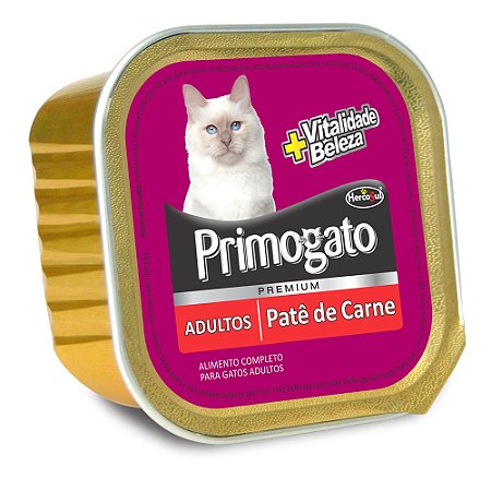 PRIMOGATO PATÊ ADULTO DE CARNE 150G